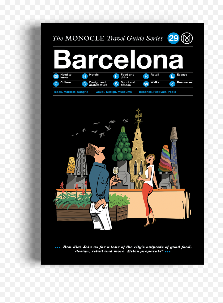 Barcelona The Monocle Travel Guide Series - Monocle Travel Guide To Barcelona Png,Barcelona Png