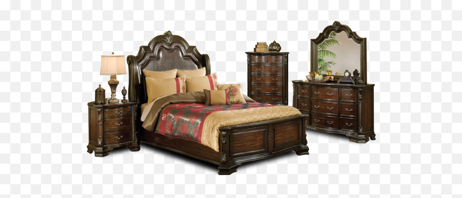 Bedroom Set Png Image - Interwood Furniture Bridal Package,Bedroom Png
