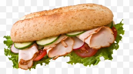 Blt Baguette Png - Baguette Fast Food Png,Baguette Png