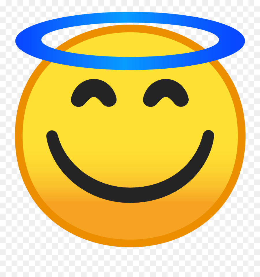 Smiling Face With Halo Emoji Meaning Pictures From - Smiling Face With Halo Emoji Png,Angel Emoji Png