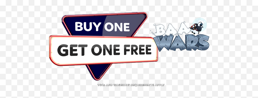 Baa Wars Buy One 2 Game Get Free Sky Vegas Online - Sign Png,Buy One Get One Free Png