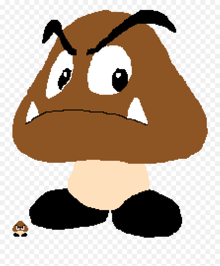 Download Giant Goomba - Aperture Science Png Image With No Cartoon,Goomba Png