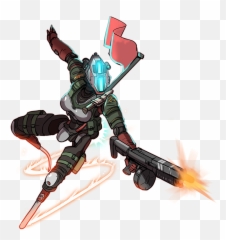 Titanfall 2 Ash Fanart Png Image - Titanfall 2 Ronin Fan Art,Titanfall 2 Logo Png