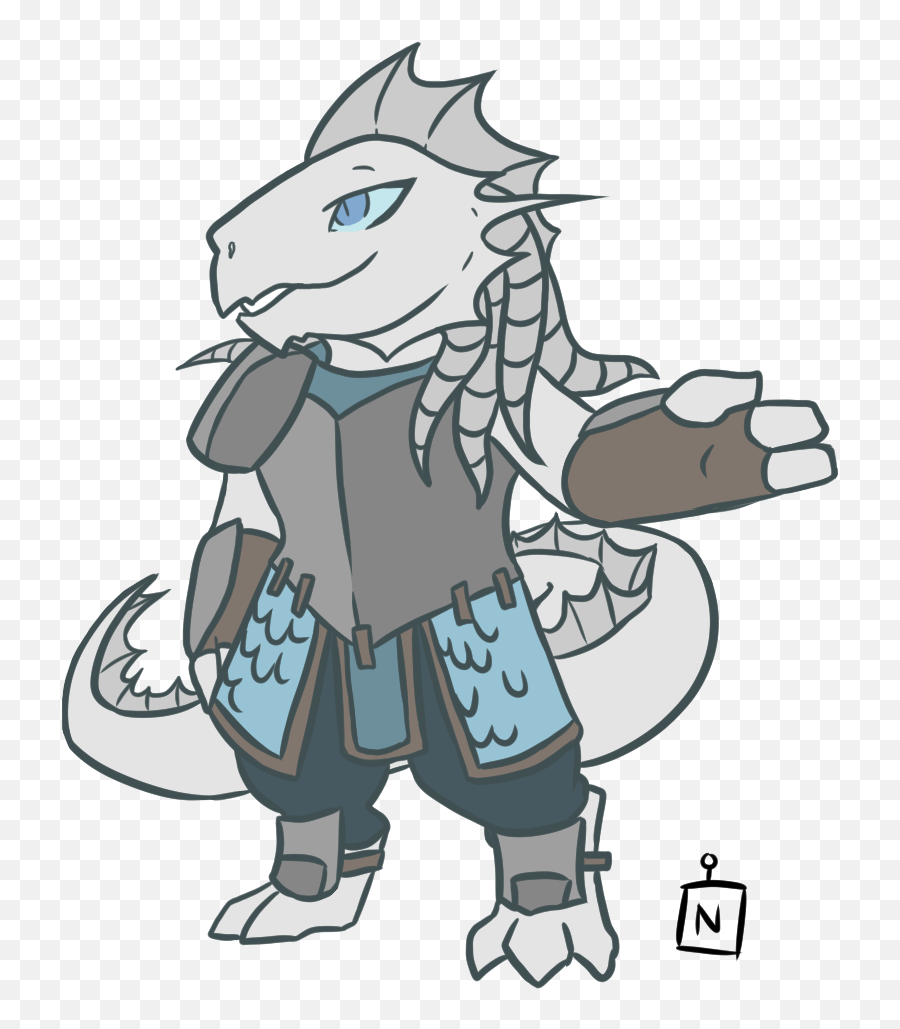 Monty Glu A Twitteren Late Night Drawing Of The Silver - 5e Female Dragonborn Silver Png,Dragonborn Png