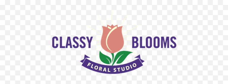 Wedding Florist Austin Event Flowers Classy Blooms - Emblem Png,Classy Logo