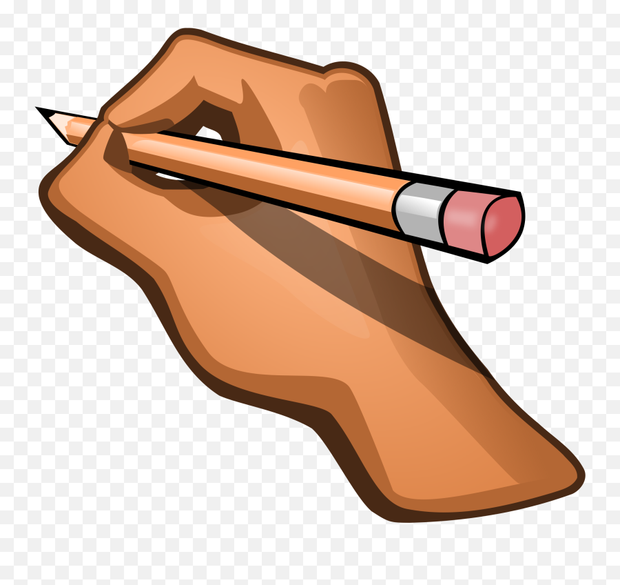 Pencil Png - Cartoon Writing Hand Png,Pencil Clipart Transparent