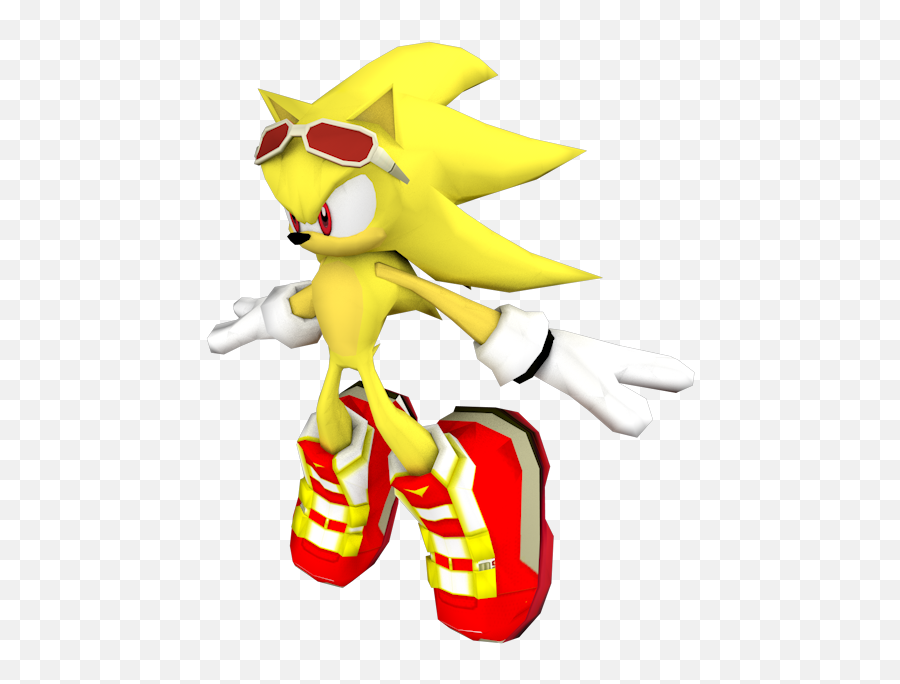 Pc Computer - Sonic Riders Super Sonic Png,Super Sonic Png