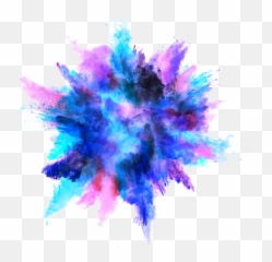 Cartoon Category Explosion Image It Is Of Type Png - Blue Png