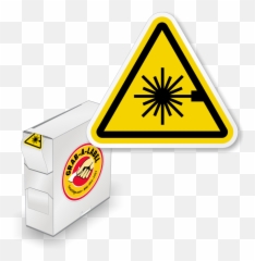 Iso W004 Laser Beam Labels In Dispenser Box Sku Lb - 0030box Class 4 Laser Radiation Png,Laser Beam Png