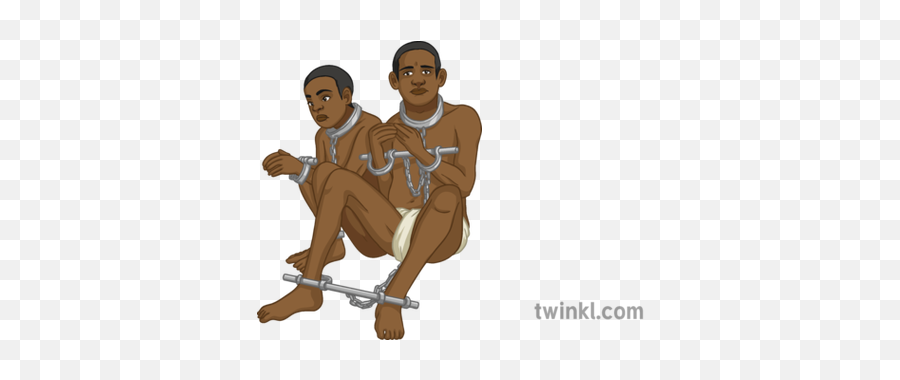 African Slaves History Ks3 Illustration - Black Slave Cartoon Png,Slave Png
