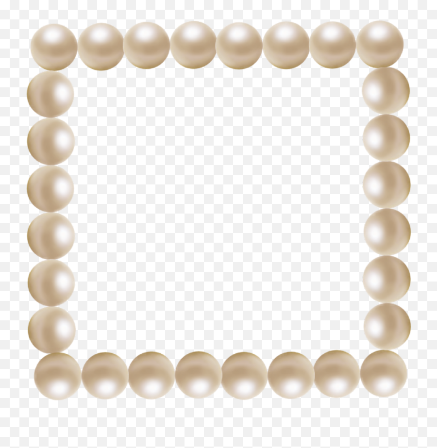 Pearl Frame Png Transparent Collections - Pearl Frame Png,Pearl Transparent Background