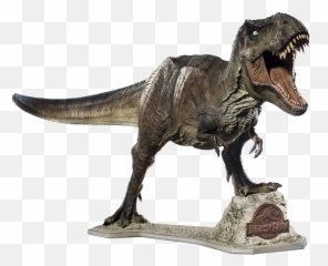 Download T Rex Iron Studios Hd Png - Uokplrs Jurassic Park Iron Studios,T Rex Png