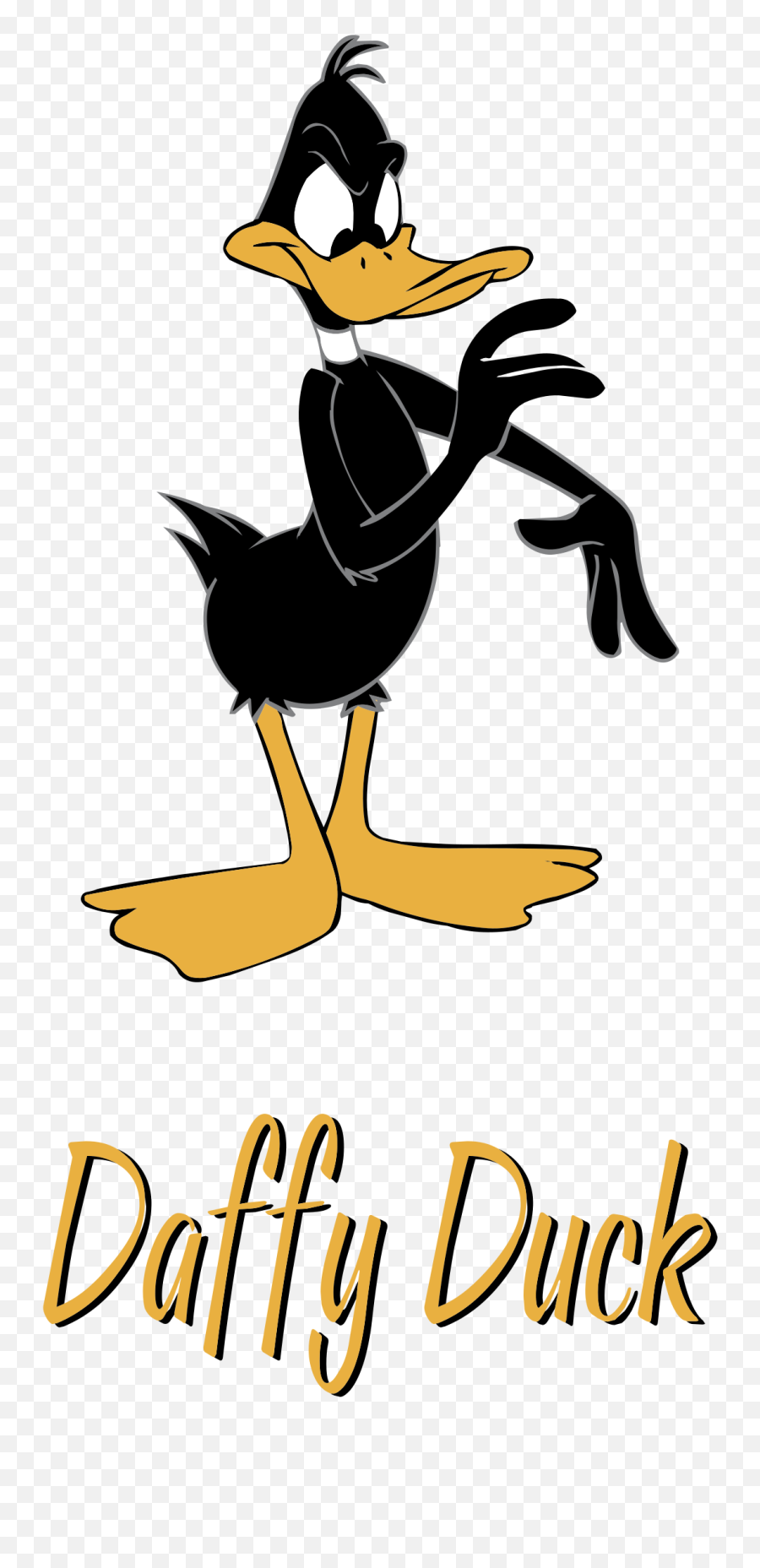 Daffy Duck Logo Png Transparent - Daffy Duck Free Vector,Daffy Duck Png