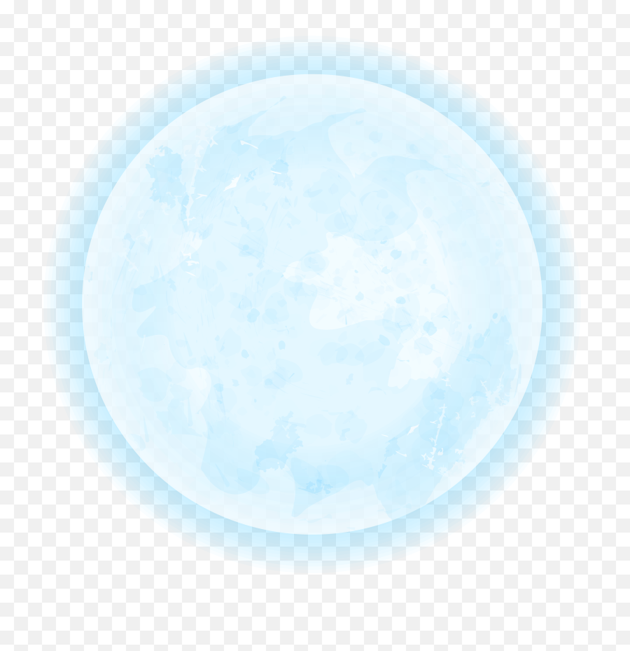 Blue Moon Png Clipart Image - Blue Moon Clipart Png,Blue Moon Png