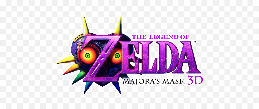 Majoras Mask 3d - Legend Of Zelda Mask 3d Logo Png,Majora's Mask Png