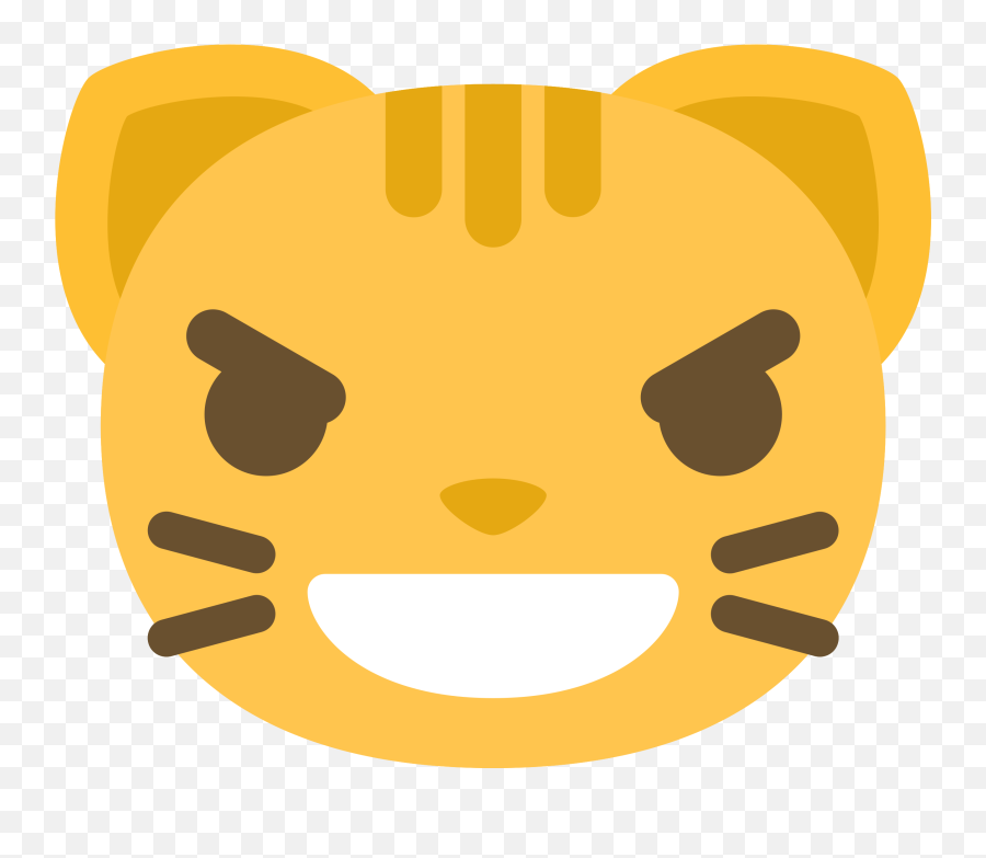 Free Emoji Cat Face Evil Smile Png With - Cat Money Emoji,Evil Smile Png