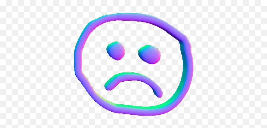 Beautiful Aesthetic Png Free Download - Vaporwave Sad Face Png,Aesthetic Png