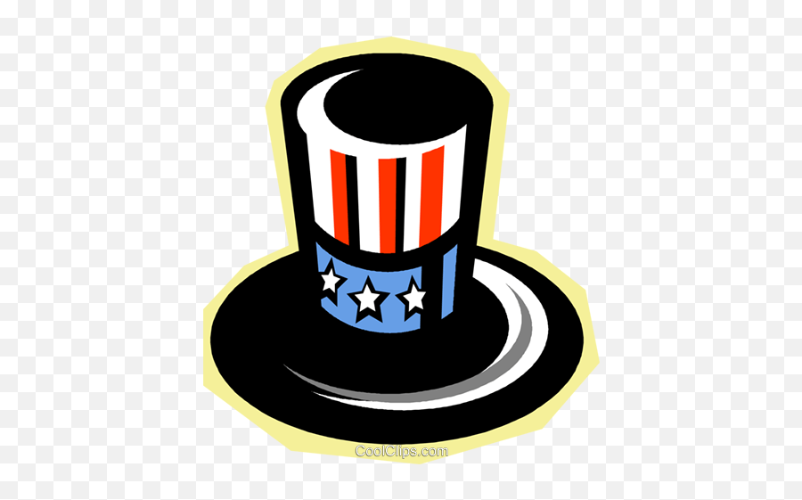 Uncle Sams Hat Royalty Free Vector - Costume Hat Png,Uncle Sam Hat Png