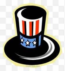 Uncle Sams Hat Royalty Free Vector - Costume Hat Png,Uncle Sam Hat Png