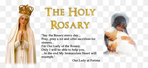 The Holy Rosary - For Women png
