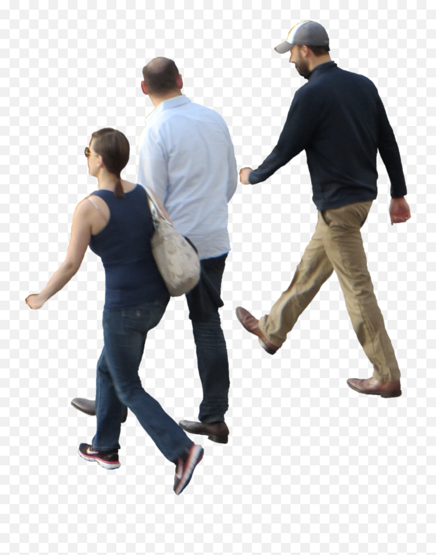 People Walking Away Png Images In - Group People Walking,People Top View Png