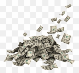Donate Slapmovement - Transparent Money Pile Png