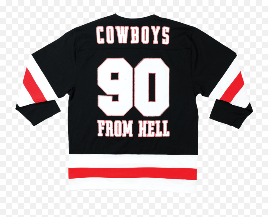 Cfh Hockey Jersey - Short Sleeve Png,Cowboy From Hell Logo