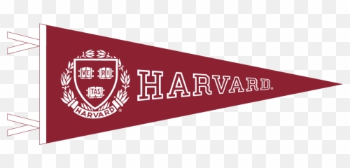 Harvard Pennant With Seal - Aggies png