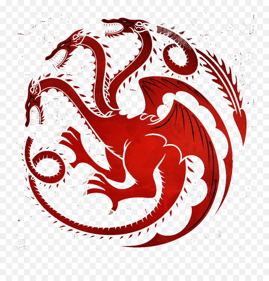 House Stark Download Free Clip Art With - House Of Targaryen Logo Png,Daenerys Png