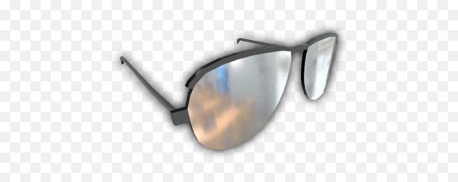 Basic Glasses - Reflection Png,Aviator Png