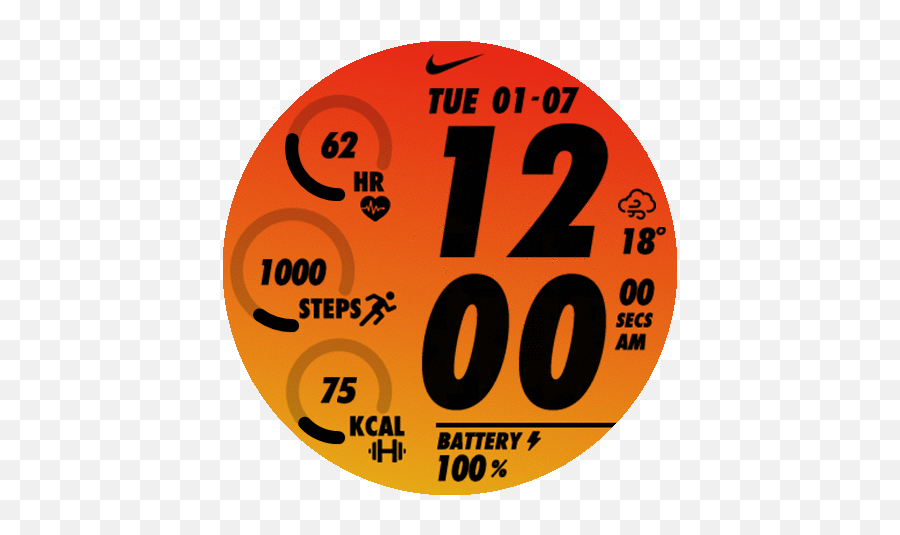 Nike Energy Orange - Twitter Grey Png,Nike Battery Icon