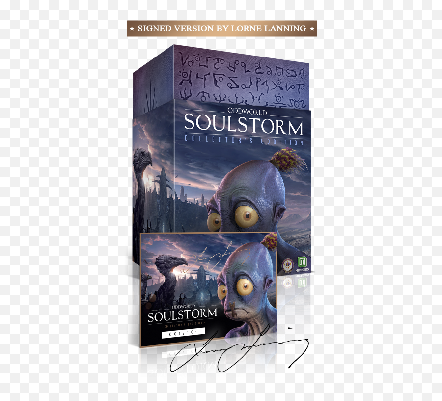 Oddworld Soulstorm U2013 Collectoru0027s Oddition Ps4 - Oddworld Soulstorm Edition Pre Order Png,Dark Souls Player Icon Ps4