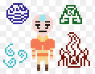 Pixel Art Gallery - Dot Png,Aang Icon