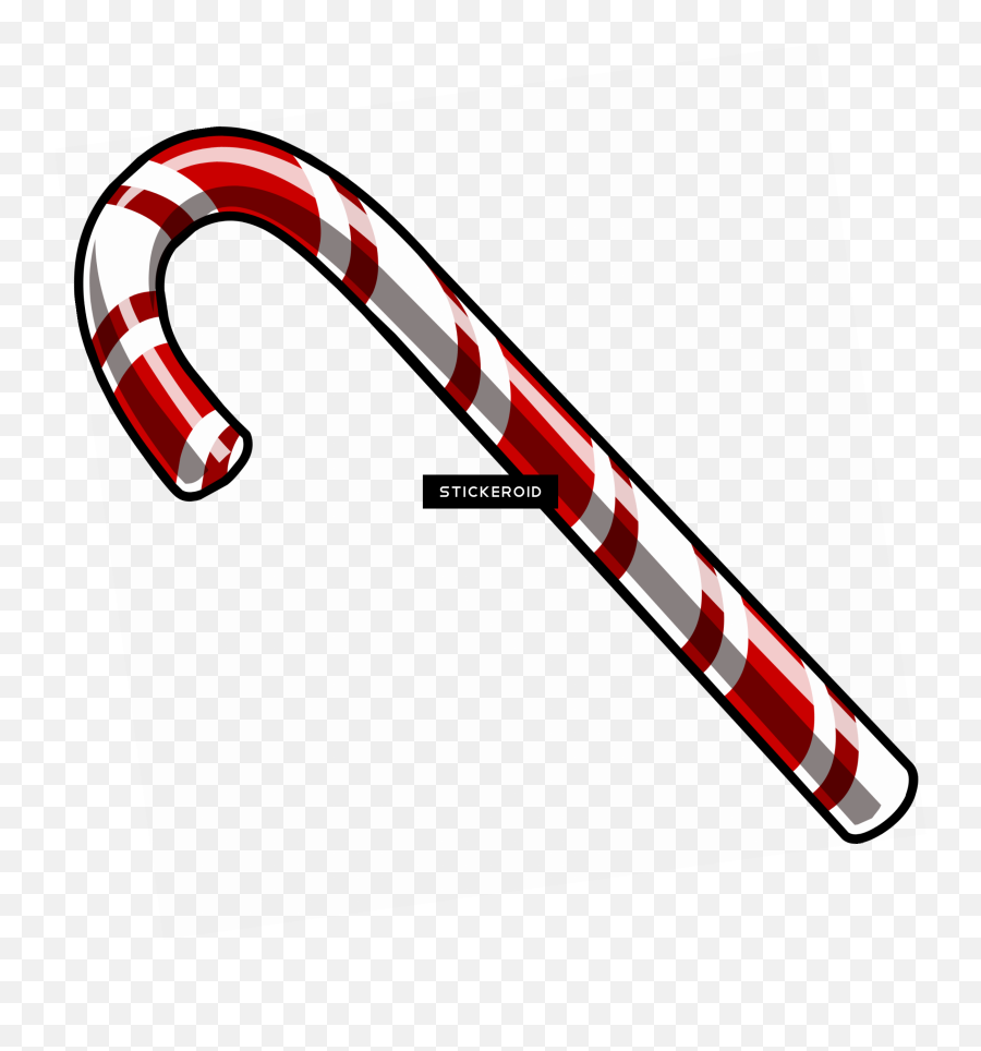 Download Candy Cane Christmas - Portable Network Graphics Png,Candy Cane Transparent Background