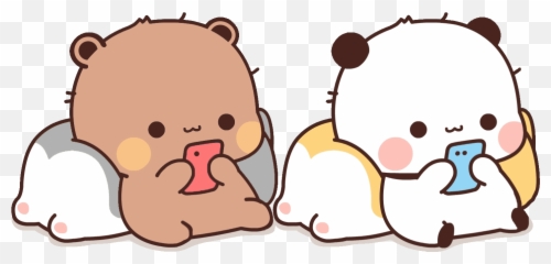 Dancing Cartoon Bear Gif - PeepsBurgh Cat Milk And Mocha png