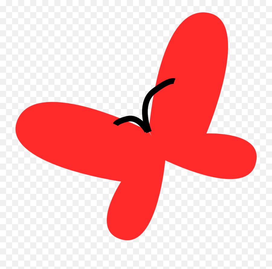 Download Youtube Play Icon 75261 - Red Butterfly Full Size Clip Art Png,Butterfly Icon Text