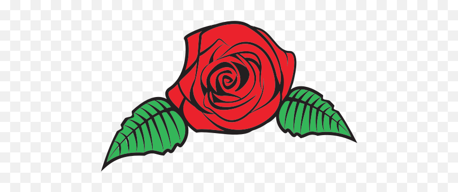 Red Rose Flower Free Svg - Transparent Rose Vector Png,Red Rose Transparent