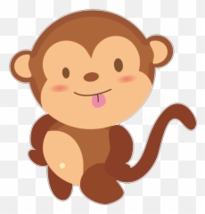 Baby Monkeys Child - Monkey Clipart Transparent Background Png,Monkey Png