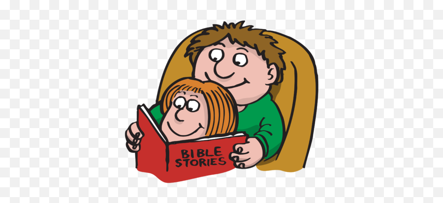 Download Free Png Children Reading The - Bible Story Clipart Png,Bible Clipart Png