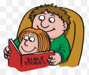 Download Free Png Children Reading The - Bible Story Clipart Png,Bible Clipart Png