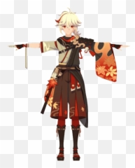 Yaaaa - Kazuha Genshin Impact Cosplay png