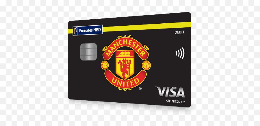 Manchester United Signature Debit Carddebit Cards Priority - Manchester United Cute Logos Png,Manchester United Logo