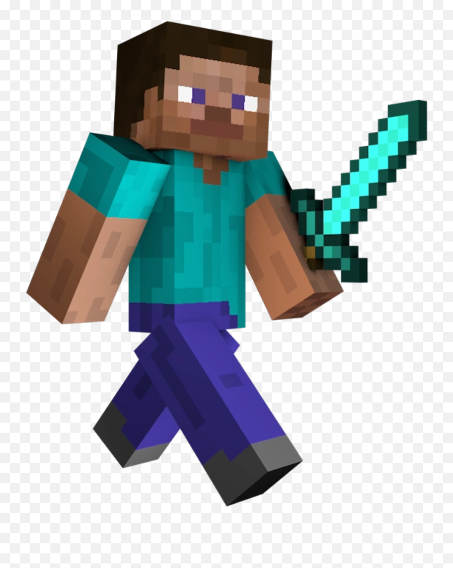 Minecraftsteve Minecraft Steve Sticker By Ikonnoob - Steve De Minecraft Png,Icon Of Christ Pantocrator Sinai