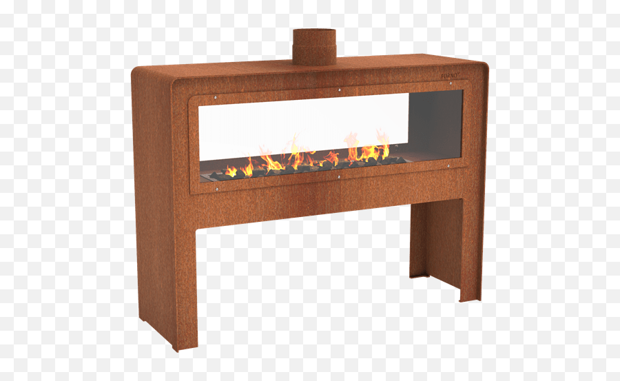 Forno Fireplace Brann Icon Cortensteel - Doorkijkgashaard Cortenstaal Png,Vb Icon