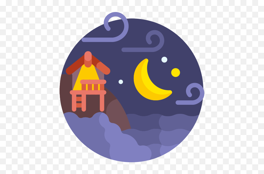 Land - Free Weather Icons Illustration Png,Moonlight Png