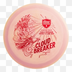 Discmania S - line Swirly DD3 Eagle McMahon Signature Series Cloud Breaker Circle png