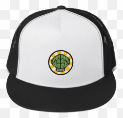 Hypemonsterz Nerd Trucker Cap Inspired - Nerd Hat Transparent Png,Brain Logo