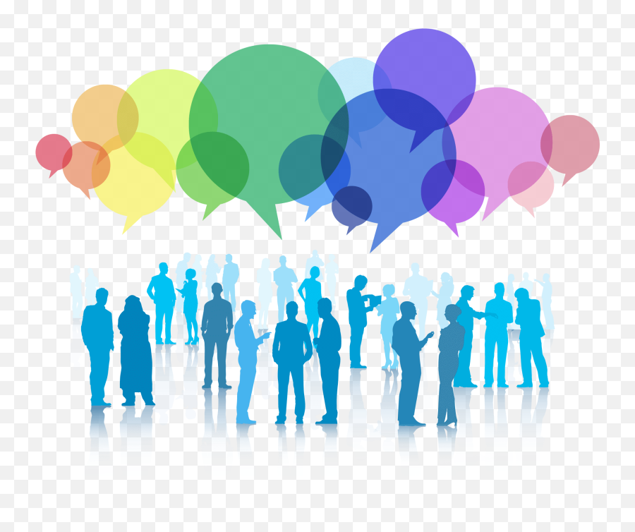 Communication Clipart Collaboration - Business Networking People With Different Opinions Png,Networking Png