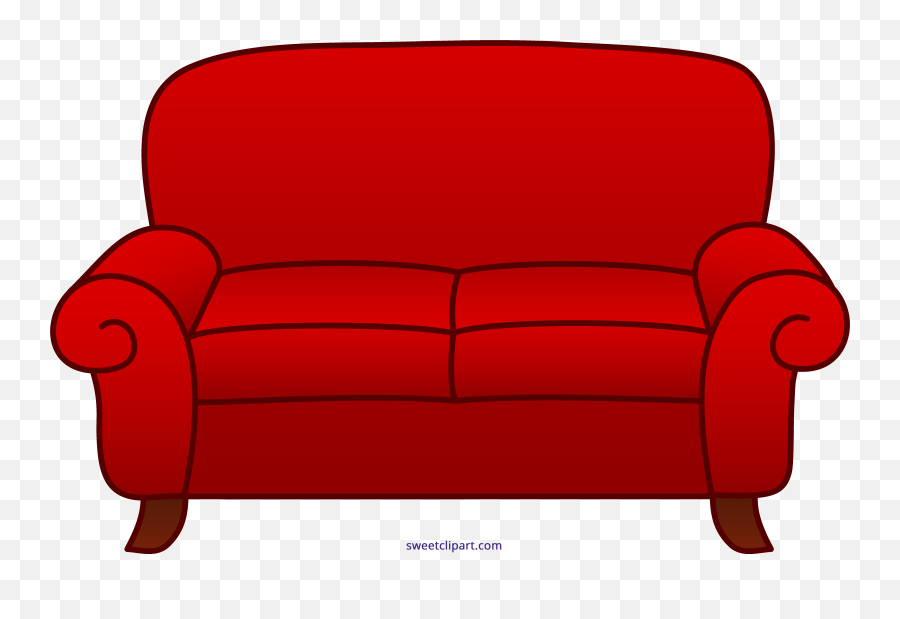 Sofa Clipart Transparent Free For - Sofa Clipart Png,Sofa Transparent