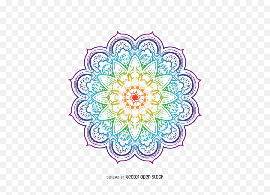 Mandala Transparent Png - Vector Transparent Mandala Png,Mandala Png